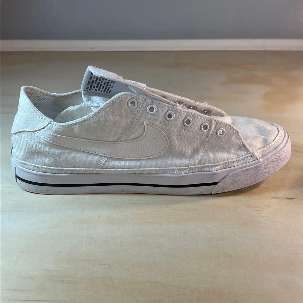 Nike Off-White Canvas Sneakers  Men’s Sz 10.5